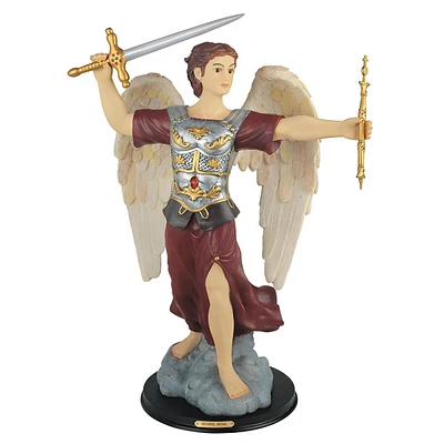 Fc Design 24"H Archangel Michael Statue Saint Michael The Strongest Angel Holy Figurine Religious Decoration Home Decor Perfect Gift for House Warming