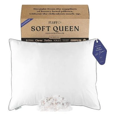 Fluffco Down Feather Classic Hotel Pillow