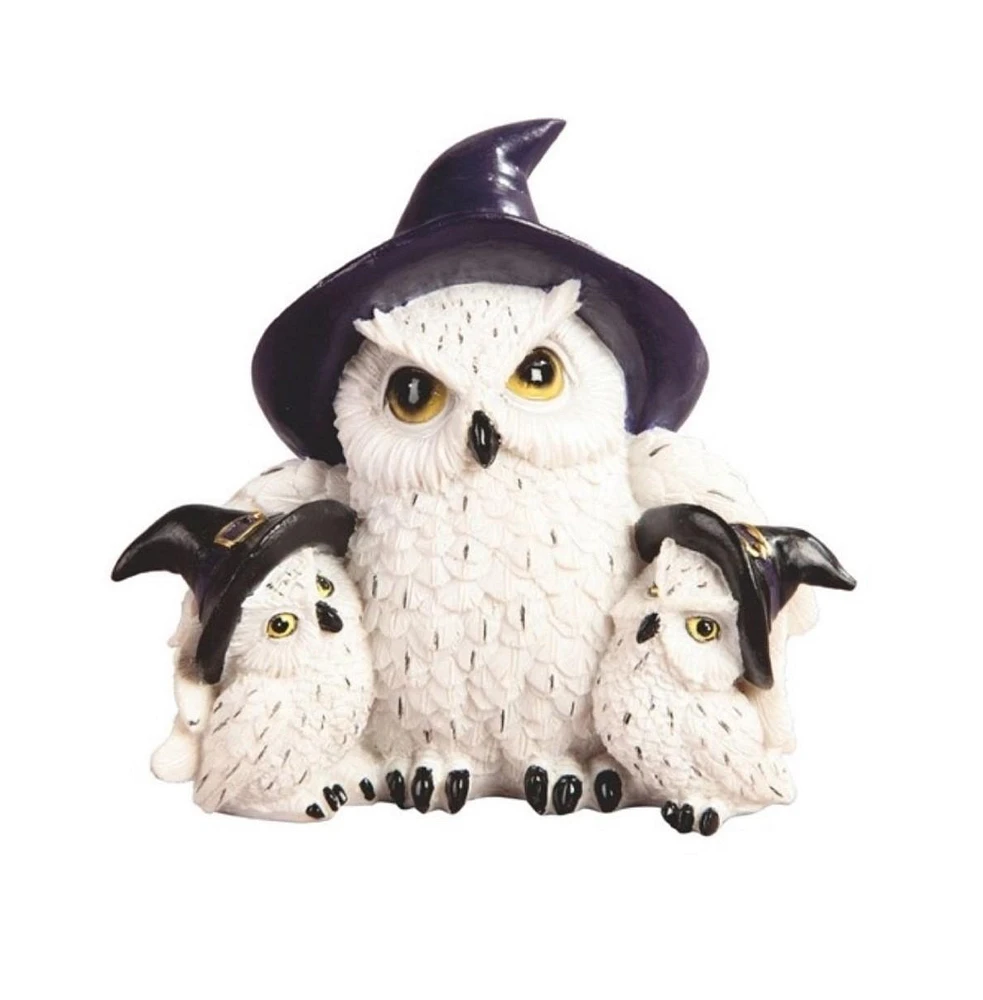 Fc Design 5.25"W Owl Family of 3 Statue Fantasy Decoration Figurine Home Decor Perfect Gift for House Warming, Holidays and Birthdays
