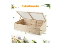 Wooden Garden Portable Greenhouse