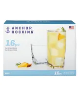 Anchor Hocking 16 Piece Rio Beverage Set