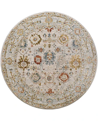 Surya Reina Ren- 5'3" x 5'3" Round Area Rug