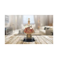Fc Design 5"H Infant Jesus of Prague Statue Child Jesus of Prague Holy Figurine Religious Decoration Home Decor Perfect Gift for House Warming, Holida