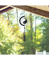 33" Long Ying Yang Oriental Wind Chime