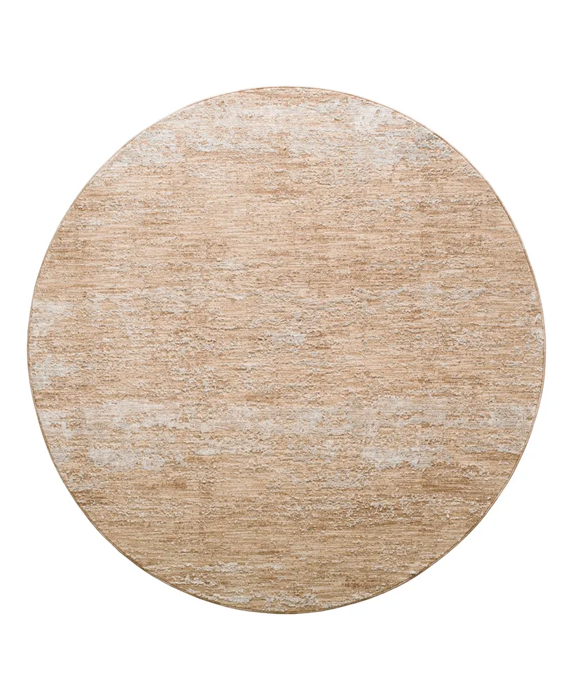 Livabliss Masterpiece High-Low Mpc-2318 5'3" x Round Area Rug