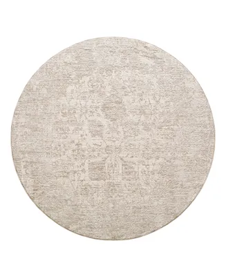 Livabliss Masterpiece High-Low Mpc-2300 7'10" x Round Area Rug