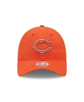 Women's New Era Orange Chicago Bears Core Classic 2.0 9TWENTY Adjustable Hat