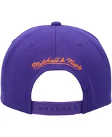 Men's Mitchell & Ness Purple Phoenix Suns Hardwood Classics Asian Heritage Scenic Snapback Hat