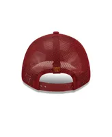 Women's New Era Burgundy Washington Commanders Team Trucker 9FORTY Snapback Hat