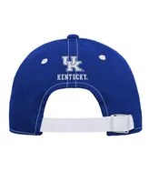 Big Boys and Girls Royal Kentucky Wildcats Old School Slouch Adjustable Hat