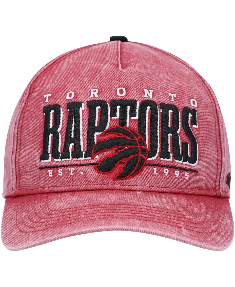 Men's '47 Brand Red Toronto Raptors Fontana Hitch Snapback Hat