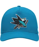 Men's '47 Brand Teal San Jose Sharks Primary Hitch Snapback Hat