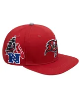 Men's Pro Standard Red Tampa Bay Buccaneers Hometown Snapback Hat