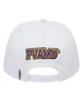 Men's Pro Standard White Prairie View A&M Panthers Mascot Evergreen Wool Snapback Hat