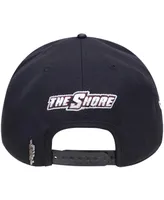Men's Pro Standard Black Maryland Eastern Shore Hawks Arch Over Logo Evergreen Snapback Hat