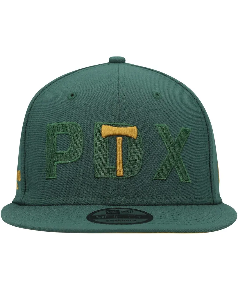 Men's New Era Green Portland Timbers Kick Off 9FIFTY Snapback Hat