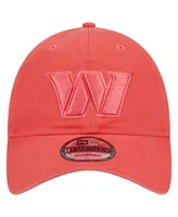 Men's New Era Red Washington Commanders Core Classic 2.0 Brights 9TWENTY Adjustable Hat