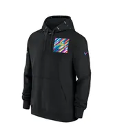 Men's Nike Black Los Angeles Chargers 2023 Nfl Crucial Catch Club Pullover Hoodie