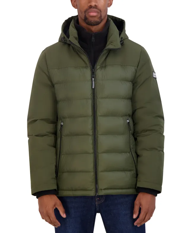 Nautica Men's Reversible Quilted Puffer Jacket - Macy's