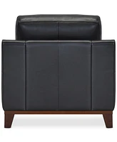 Jeddo 41" Leather Chair, Created for Macy's