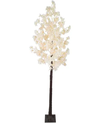 Northlight 6' Light Emitting Diode (Led) Lighted Floral Artificial Tree Warm Lights