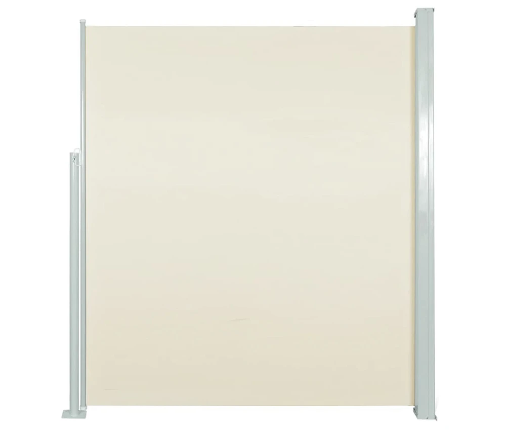Retractable Side Awning 63"x196.9" Cream