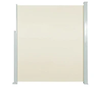Retractable Side Awning 63"x196.9" Cream