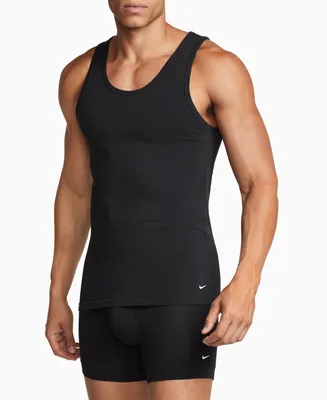Nike Men's Slim-Fit 2-pk. Essential Stretch Tank Undershirts