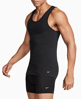 Nike Men's Slim-Fit 2-pk. Essential Stretch Tank Undershirts