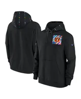 Men's Nike Black Cincinnati Bengals 2023 Nfl Crucial Catch Club Pullover Hoodie