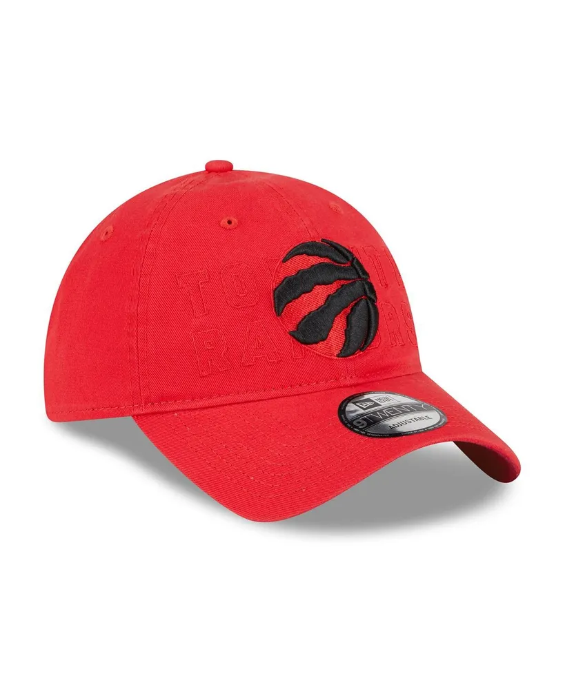 Men's New Era Red Toronto Raptors 2023 Nba Draft 9TWENTY Adjustable Hat