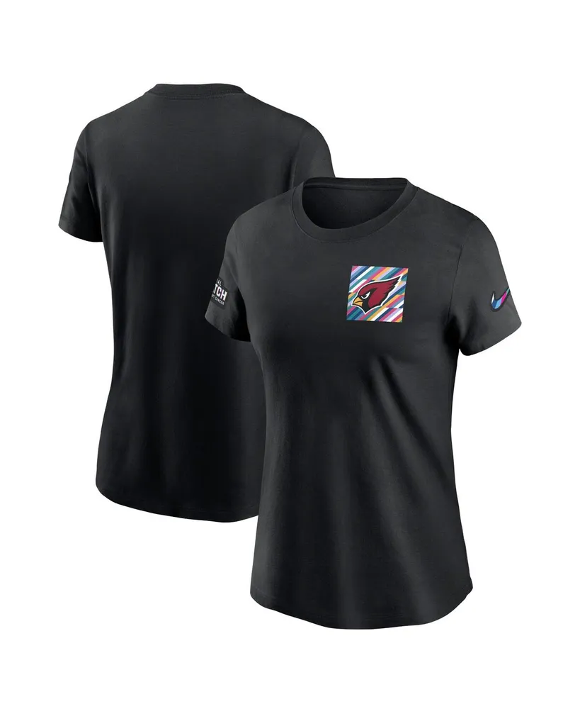 Women's Nike Black Arizona Cardinals 2023 Nfl Crucial Catch Sideline Tri-Blend T-shirt