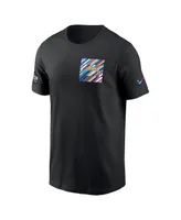 Men's Nike Black Los Angeles Chargers 2023 Nfl Crucial Catch Sideline Tri-Blend T-shirt