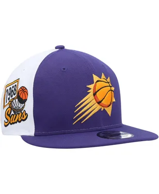 Men's New Era Purple Phoenix Suns Pop Panels 9FIFTY Snapback Hat