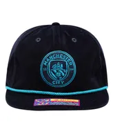 Men's Navy Manchester City Snow Beach Adjustable Hat