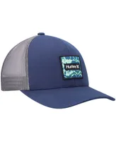 Men's Hurley Navy Seacliff Trucker Snapback Hat