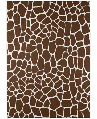 Addison Safari Outdoor Washable ASF34 3' x 5' Area Rug