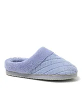 Dearfoams Women's Libby Quilted Terry Clog Slippers
