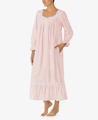 Eileen West Women's Cotton Flannel Ballet Nightgown