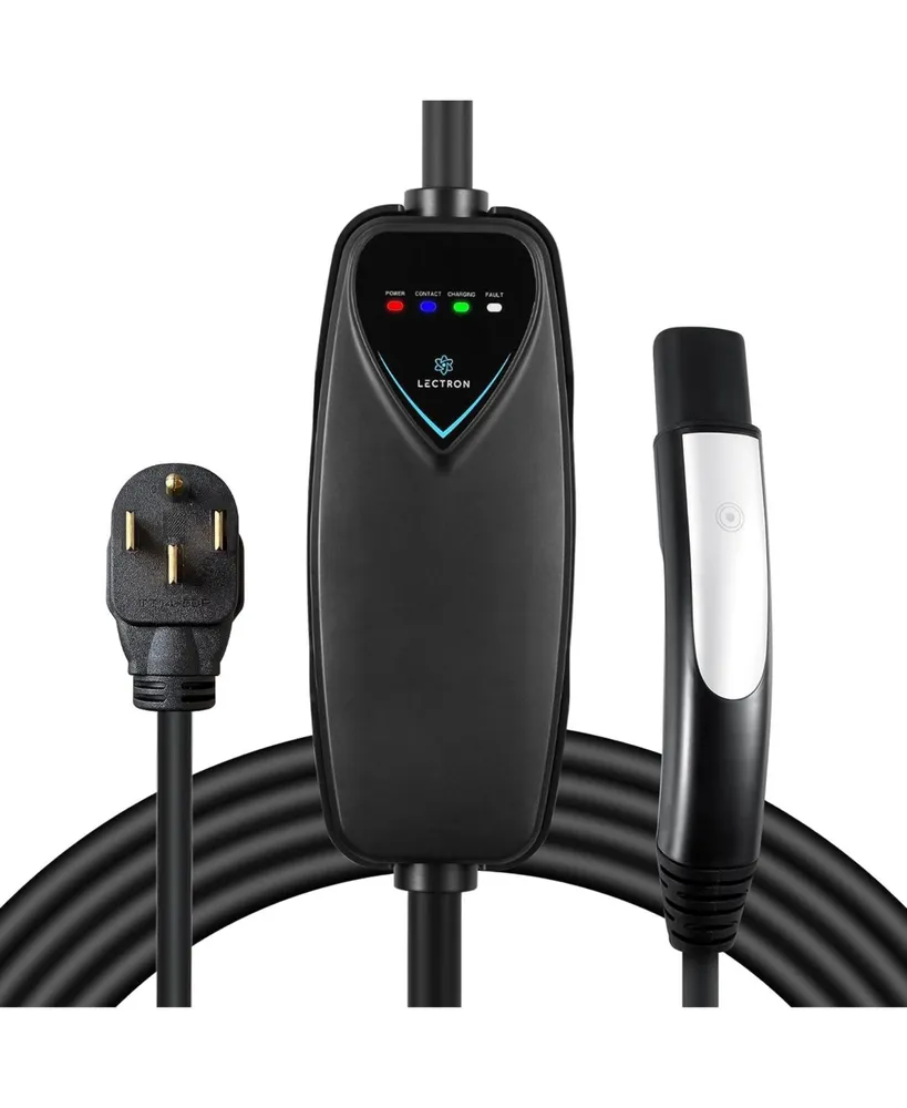 Lectron Level 1 / Level 2 Portable Tesla Charger Level 1 and Level 2 32  Amps/ EV Electric Vehicle Charging Station with 21-ft Cable in the Electric  Car Chargers department at