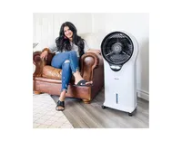 Newair Evaporative Air Cooler and Portable Cooling Fan, 470 Cfm with Cyclone Circulation and Energy Efficient Eco