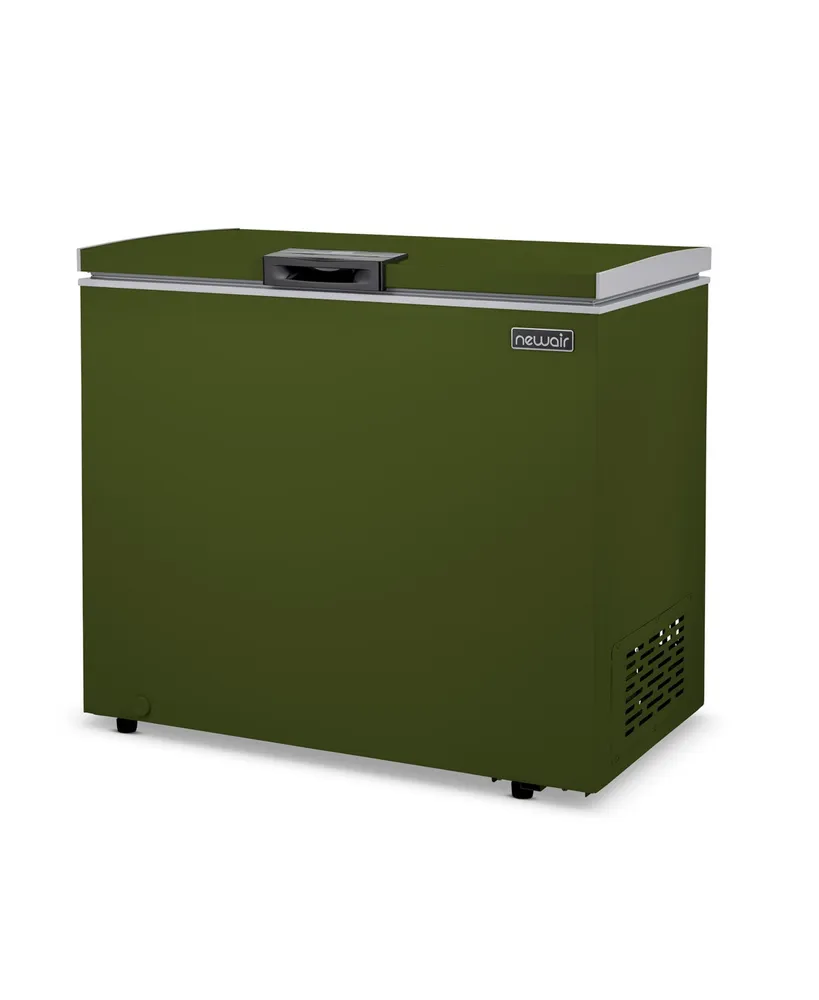 NewAir 5 Cu. ft. Mini Deep Chest Freezer and Refrigerator in Military Green with Digital Temperature Control