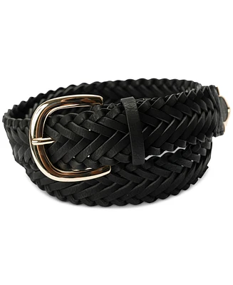 Style & Co Braided Belt with Metal Buckle