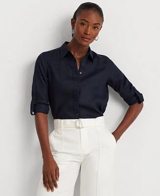 Lauren Ralph Linen Shirt