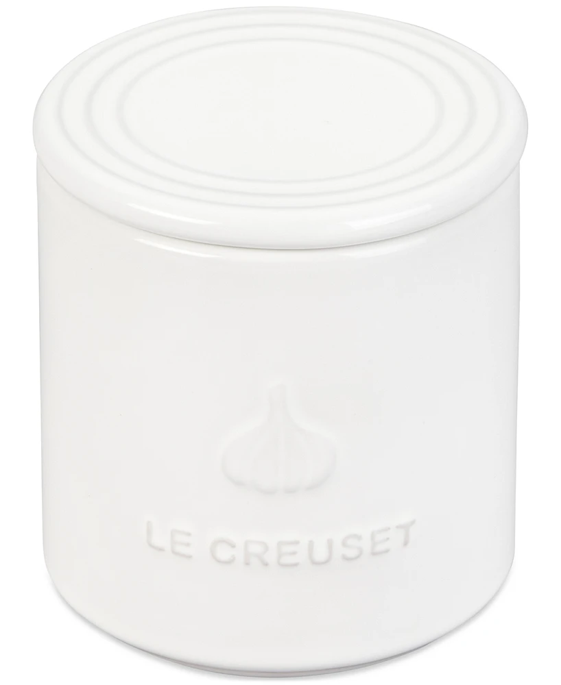 Le Creuset Glazed Stoneware 14-Oz. Garlic Keeper Crock