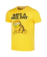 Men's and Women's Homage Gold Garfield Tri-Blend T-shirt