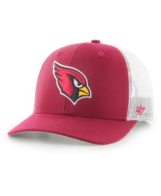 Men's '47 Brand Cardinal Arizona Cardinals Adjustable Trucker Hat
