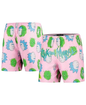 Men's Freeze Max Pink Rick And Morty Shorts
