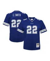 Men's Mitchell & Ness Emmitt Smith Navy Dallas Cowboys Big and Tall 1996 Legacy Retired Player Jersey