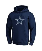 Men's Micah Parsons Navy Dallas Cowboys Big and Tall Fleece Name Number Pullover Hoodie